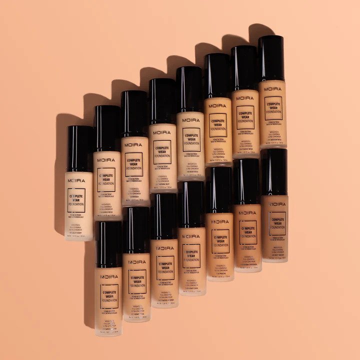 MOIRA Complete Wear Foundation (300, Nude Beige)