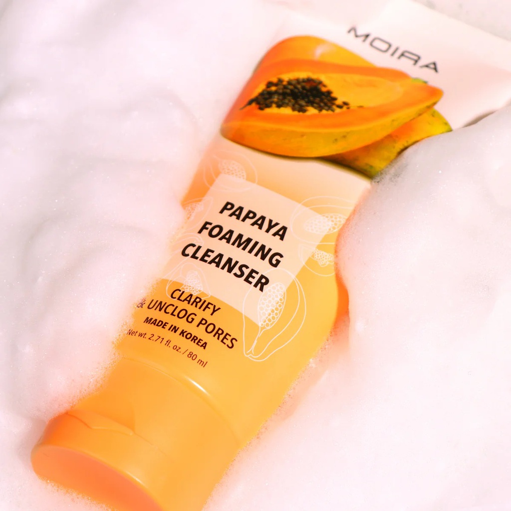 MOIRA Papaya Foaming Cleanser