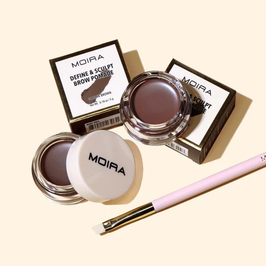 MOIRA Define &amp; Sculpt Brow Pomade (002, Taupe)