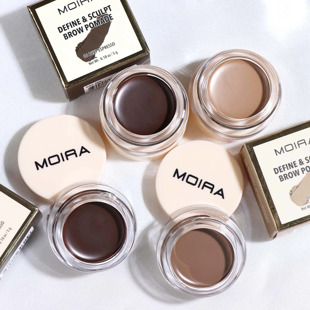 MOIRA Define &amp; Sculpt Brow Pomade (004, Dark Brown)