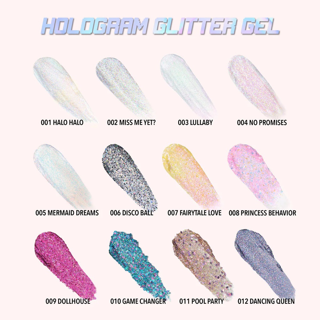 Moira Hologram Glitter Gel (001, Halo Halo)