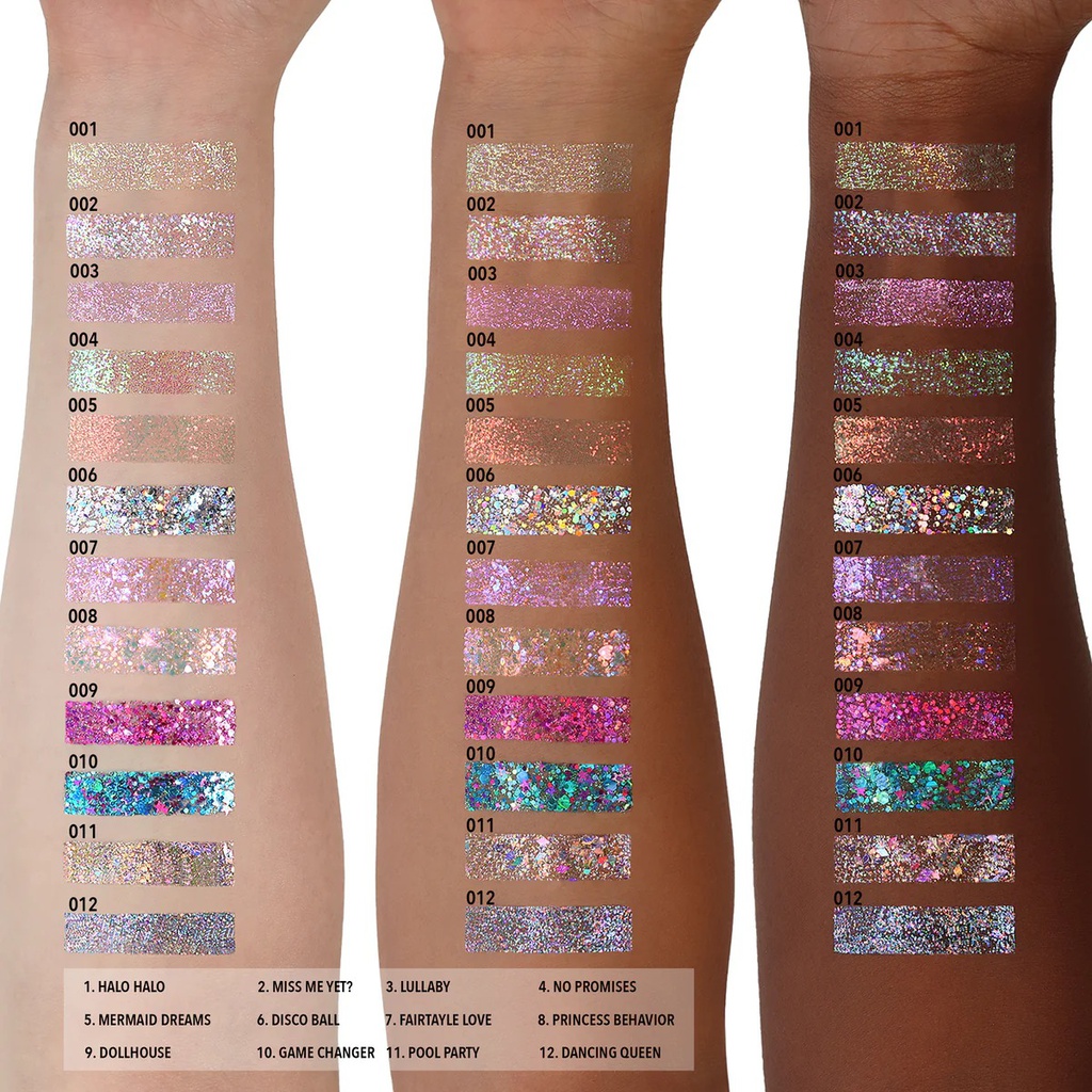 Moira Hologram Glitter Gel (003, Lullaby)