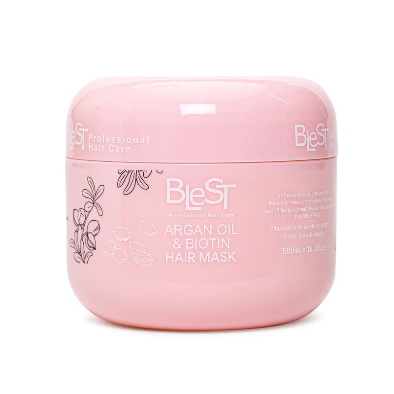 BLEST PROFESSIONAL HAIR CARE ARGAN OIL &amp; BIOTIN HAIR MASK