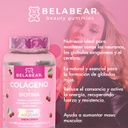 BELABEAR Colágeno + Biotina Sin Azúcar 100 Gomitas