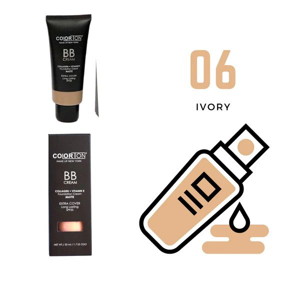 Colorton BB CREAM 06 IVORY