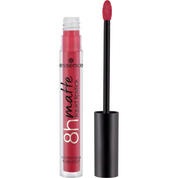 Essence 8H Matte Liquid Lipstick 01 – Labial Líquido Mate de Larga Duración