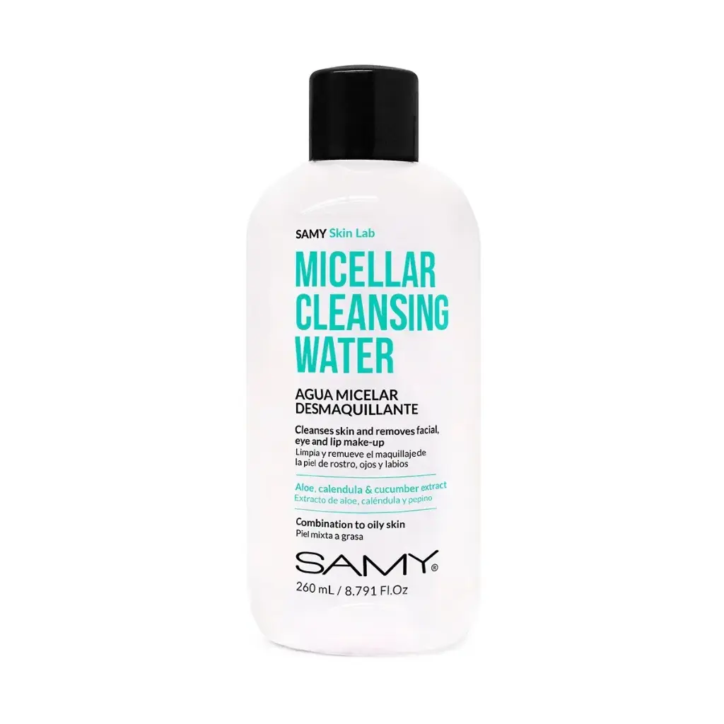 AGUA MICELAR DESMAQUILLANTE x 260 ml SAMY