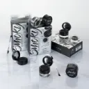 AMOR US Smoky Eye & Brow 2-in-1 Kit Matte Black Finish – Delineador y Definidor de Cejas