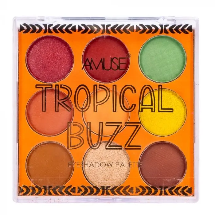 AMUSE Tropical Buzz – Paleta de Sombras Tropicales para Ojos