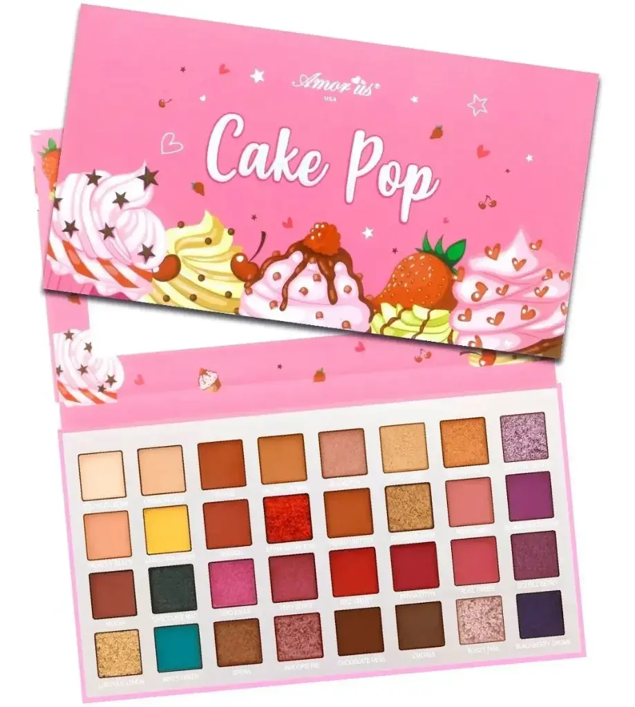 Amor Us Palette Cake Pop – Paleta de Sombras de Ojos Vibrantes