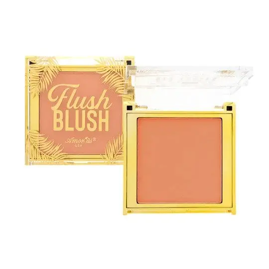 Amor Us Flush Blush Powder Blush 07 Bare – Rubor en Polvo de Alta Pigmentación