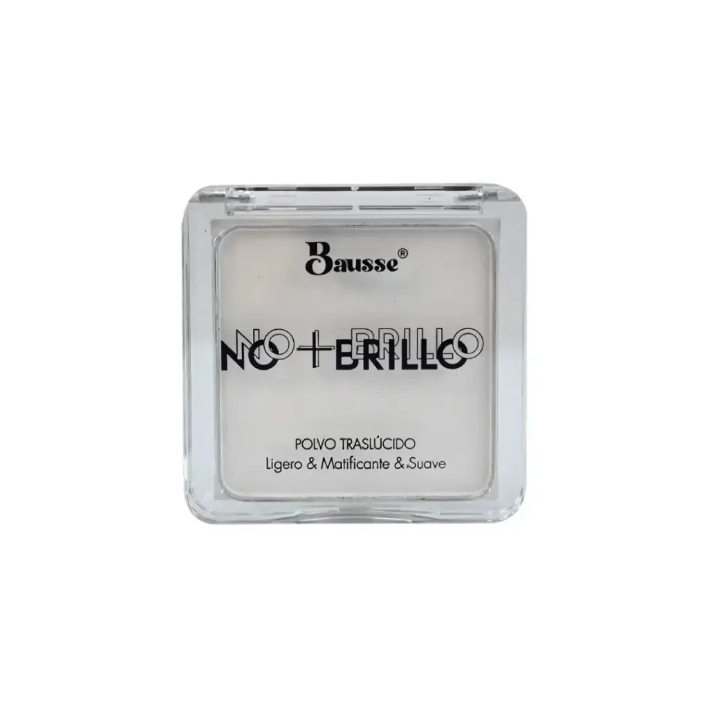 BAUSSE Polvo Traslúcido No Más Brillo Sellador Mate Facial