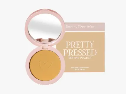 BEAUTY CREATIONS PRETTY PRESSED SETTING POWDER NATURALLY GOLDEN
