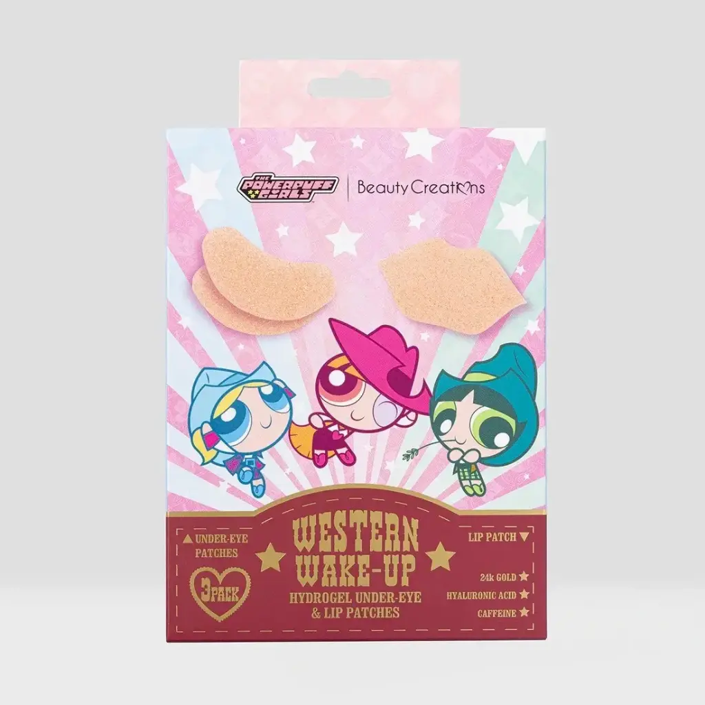 BEAUTY CREATIONS THE POWERPUFF GIRLS HYDROGEL UNDER-EYE & LIP PATCH
