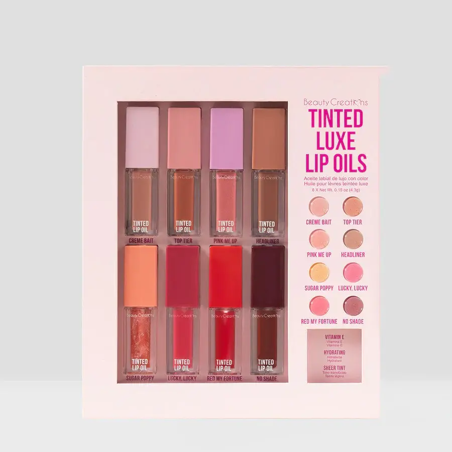 BEAUTY CREATIONS TINTED LUXE LIP OIL TOP TIER 2