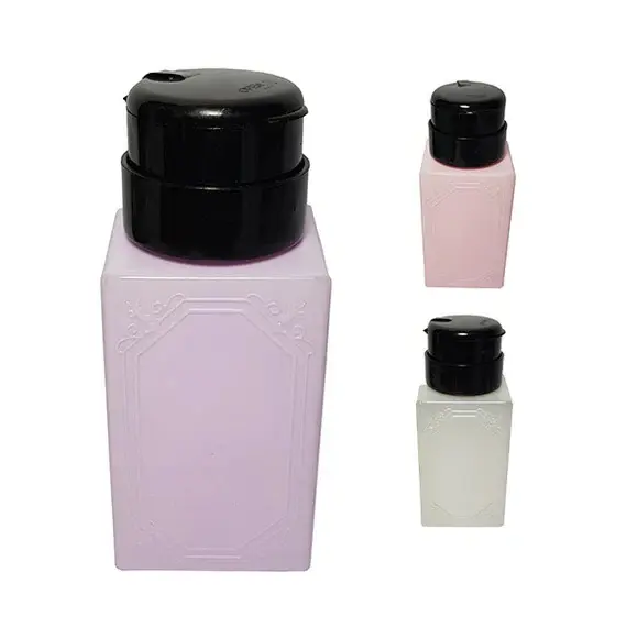 BEAUTY STYLE DISPENSADOR ACETONA PLASTICO COLORES PASTEL
