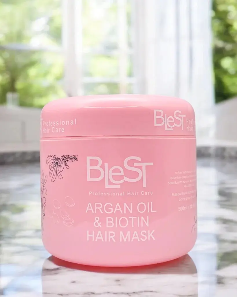 BLEST PROFESSIONAL HAIR CARE ARGAN OIL & BIOTIN HAIR MASK