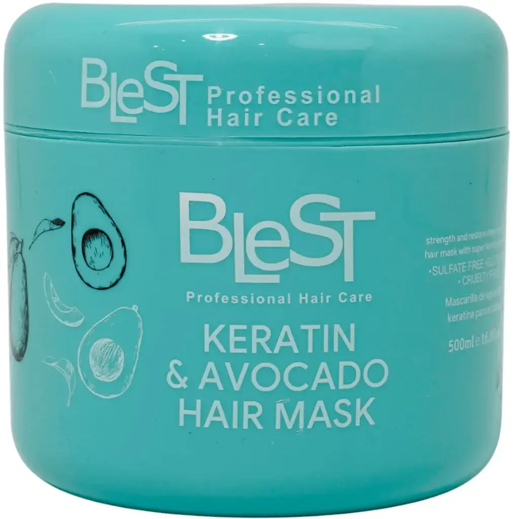 BLEST PROFESSIONAL HAIR CARE KERATIN & AVOCADO HAIR MASK