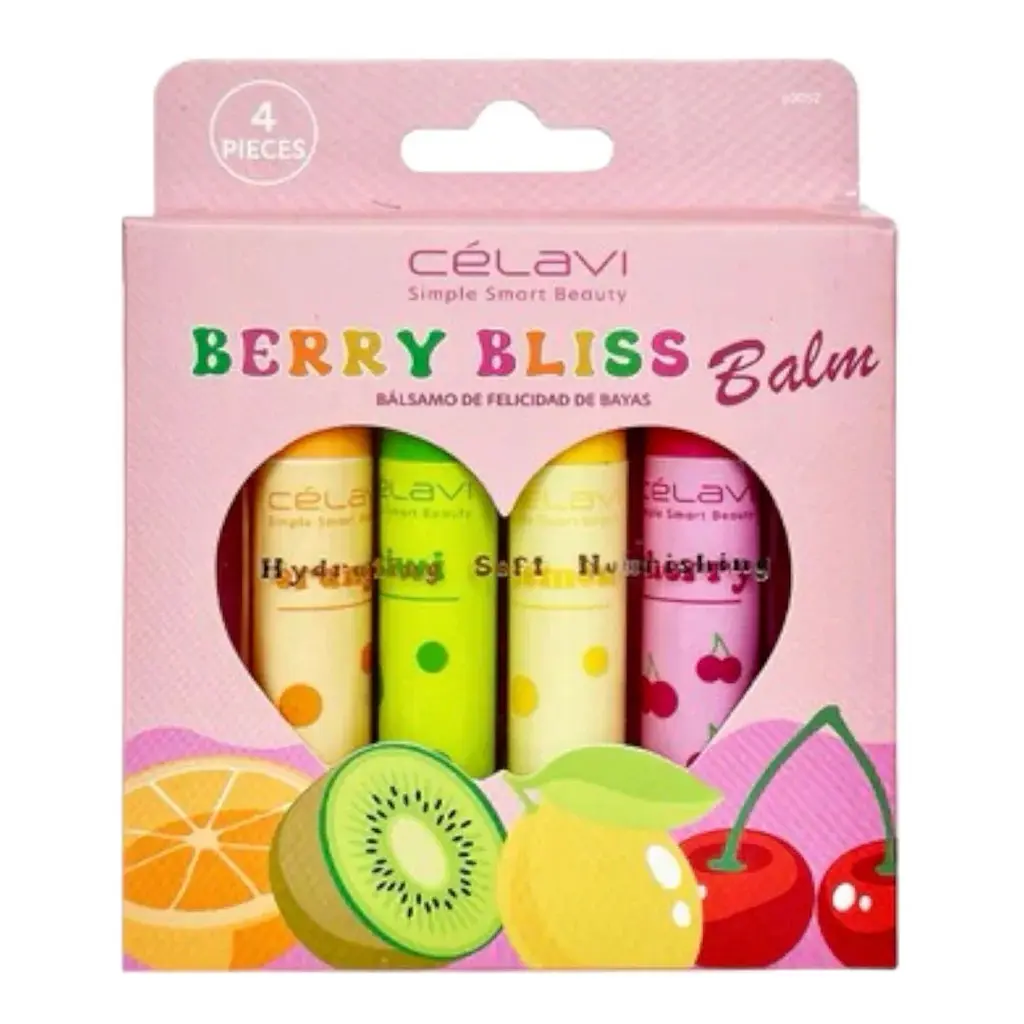 CELAVI Berry Bliss Balm 4pcs