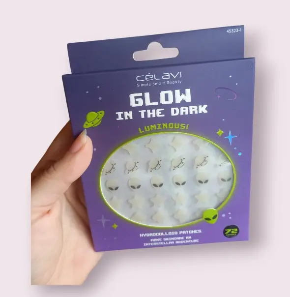 CELAVI GLOW IN THE DARK LUMINOUS 72 PCS
