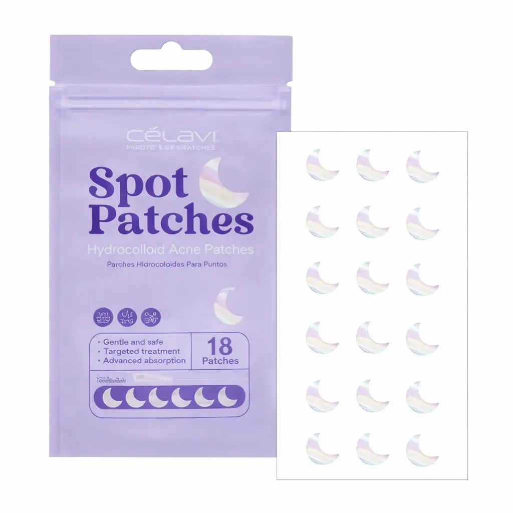 CELAVI SPOT PATCHES MOON 18 PCS