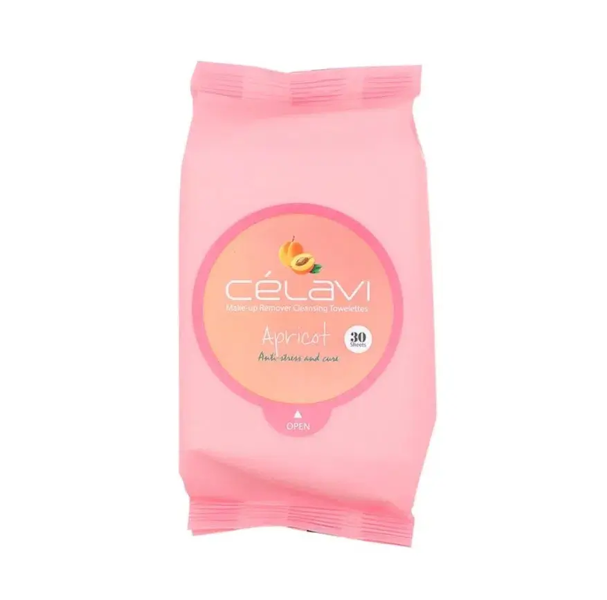 Celavi TOALLITAS DESMAQUILLANTES APRICOT