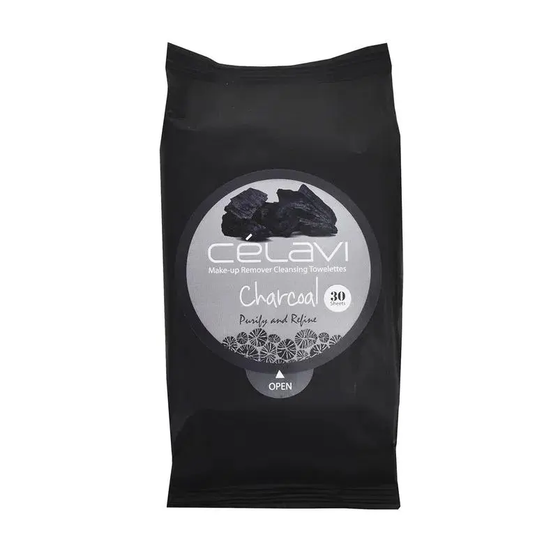 Celavi TOALLITAS DESMAQUILLANTES CHARCOAL