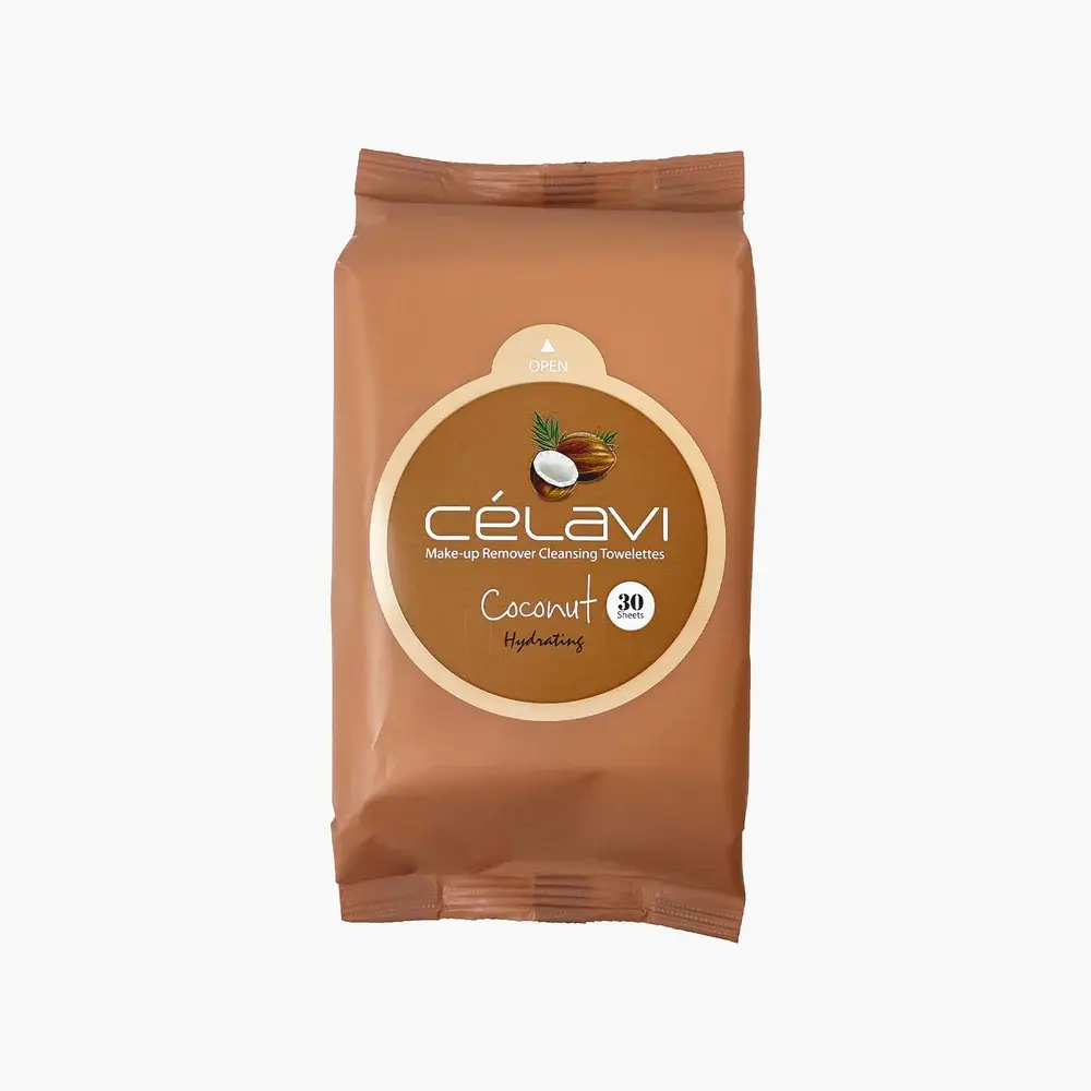 Celavi TOALLITAS DESMAQUILLANTES COCONUT