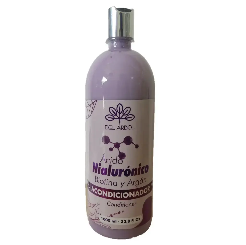 DEL ARBOL ACONDICIONADOR ACIDO HIALURONICO BIOTINA Y ARGAN 1000 ML