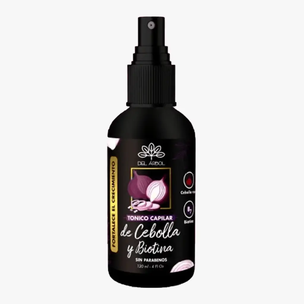 DEL ARBOL TONICO CAPILAR DE CEBOLLA Y BIOTINA 120 ML