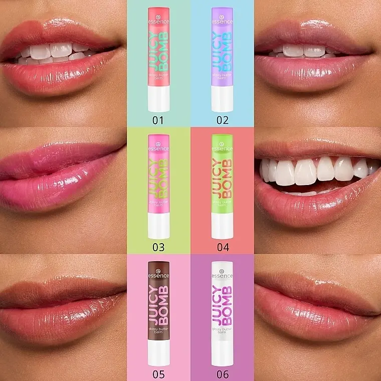 ESS. JUICY BOMB GLOSSY BUTTER BALM 03