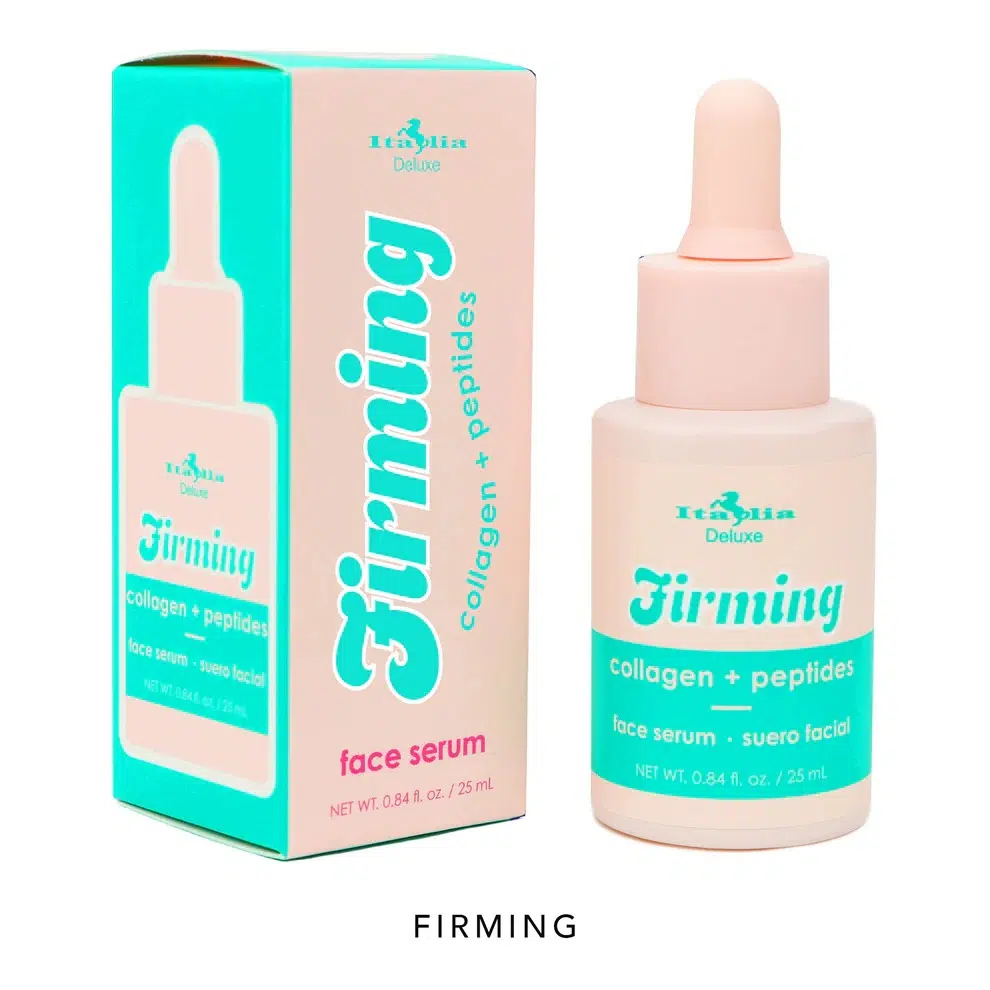 ITALIA DELUXE FIRMING FACE SERUM COLLAGEN + PEPTIDES 25 ML