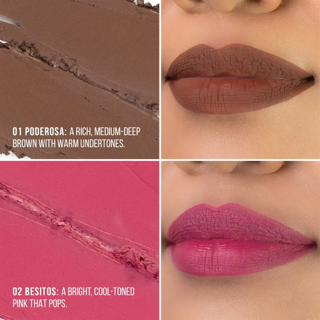 ITALIA DELUXE LOCKED IN PLACE MATTE LIPPIE 01 PODEROSA