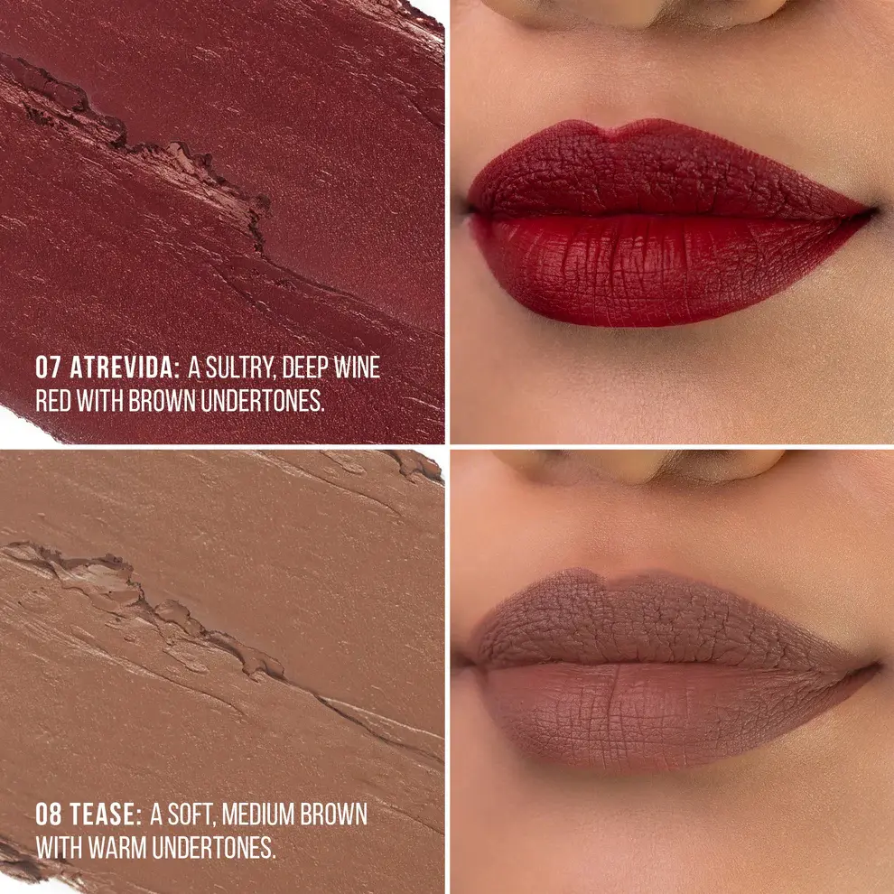 ITALIA DELUXE LOCKED IN PLACE MATTE LIPPIE 07 ATREVIDA