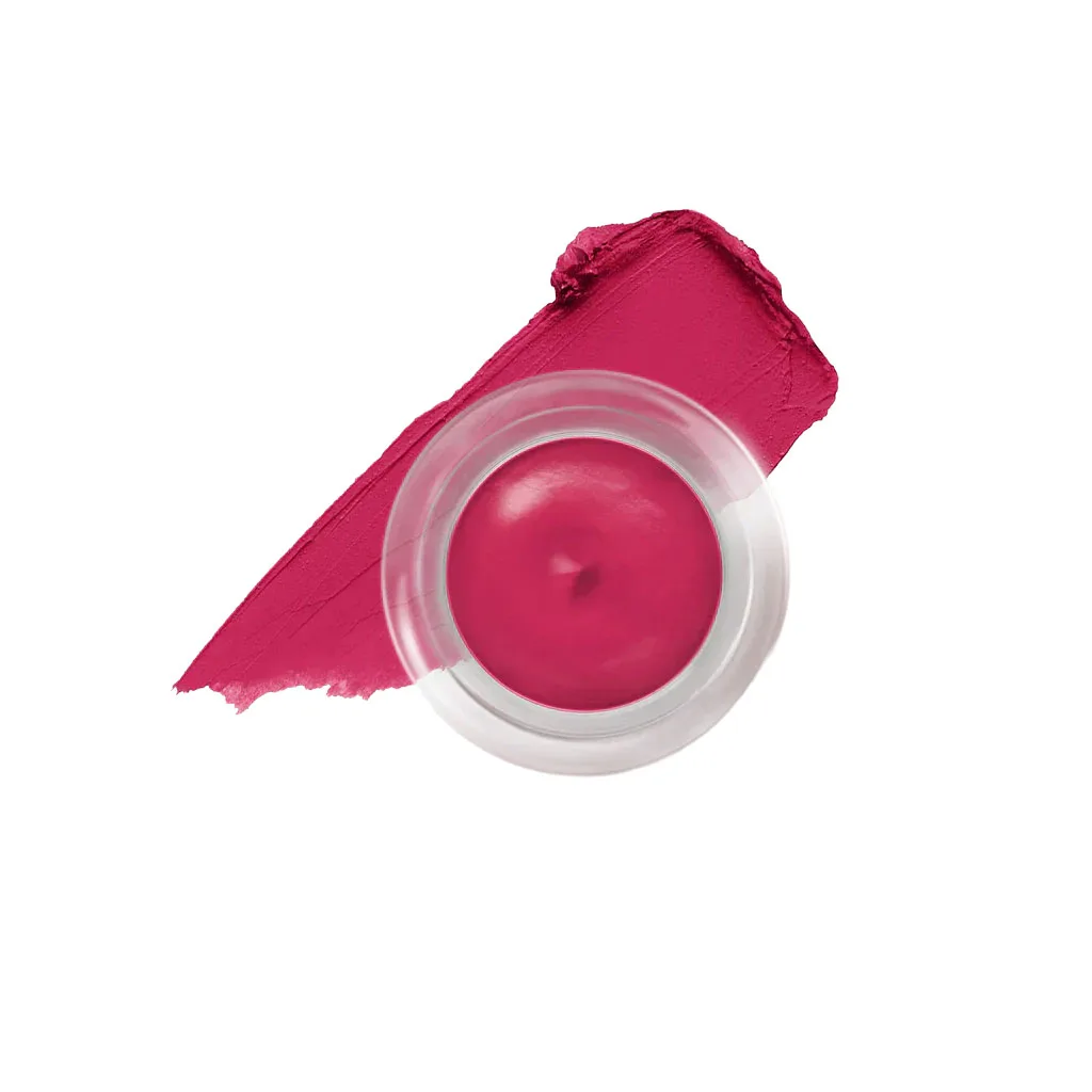 ITALIA DELUXE MOUSSE MATTE CHEEK AND LIP POT RASPERRY TART