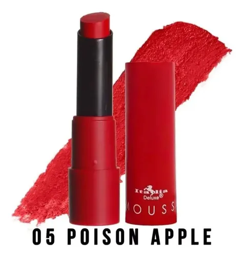 Italia Deluxe Mousse Matte Lipstick 05 Poison Apple