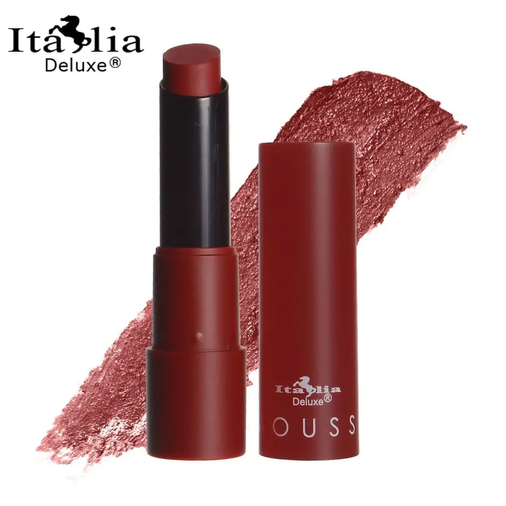 Italia Deluxe Mousse Matte Lipstick 25 Maroon