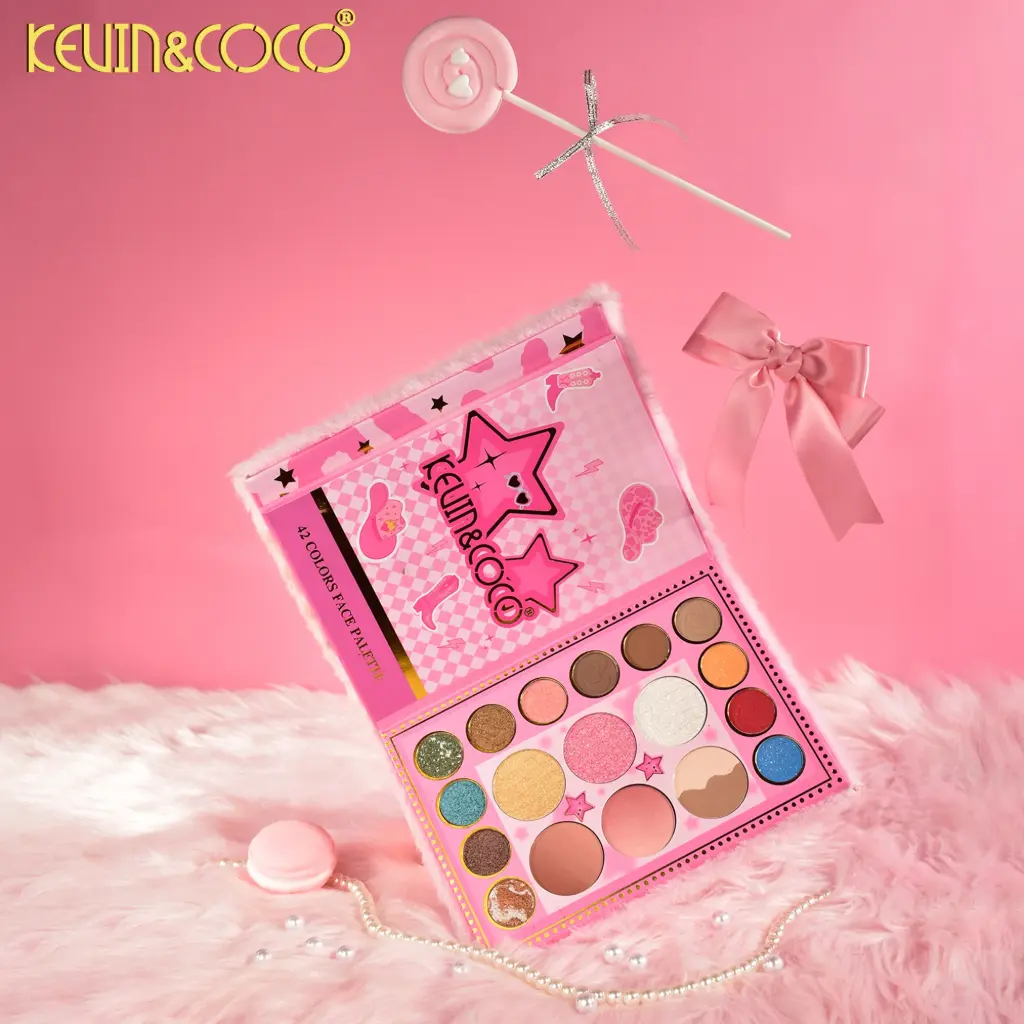 KEVIN & COCO CAT GIRL DIARY EYESHADOW 42 COLORS