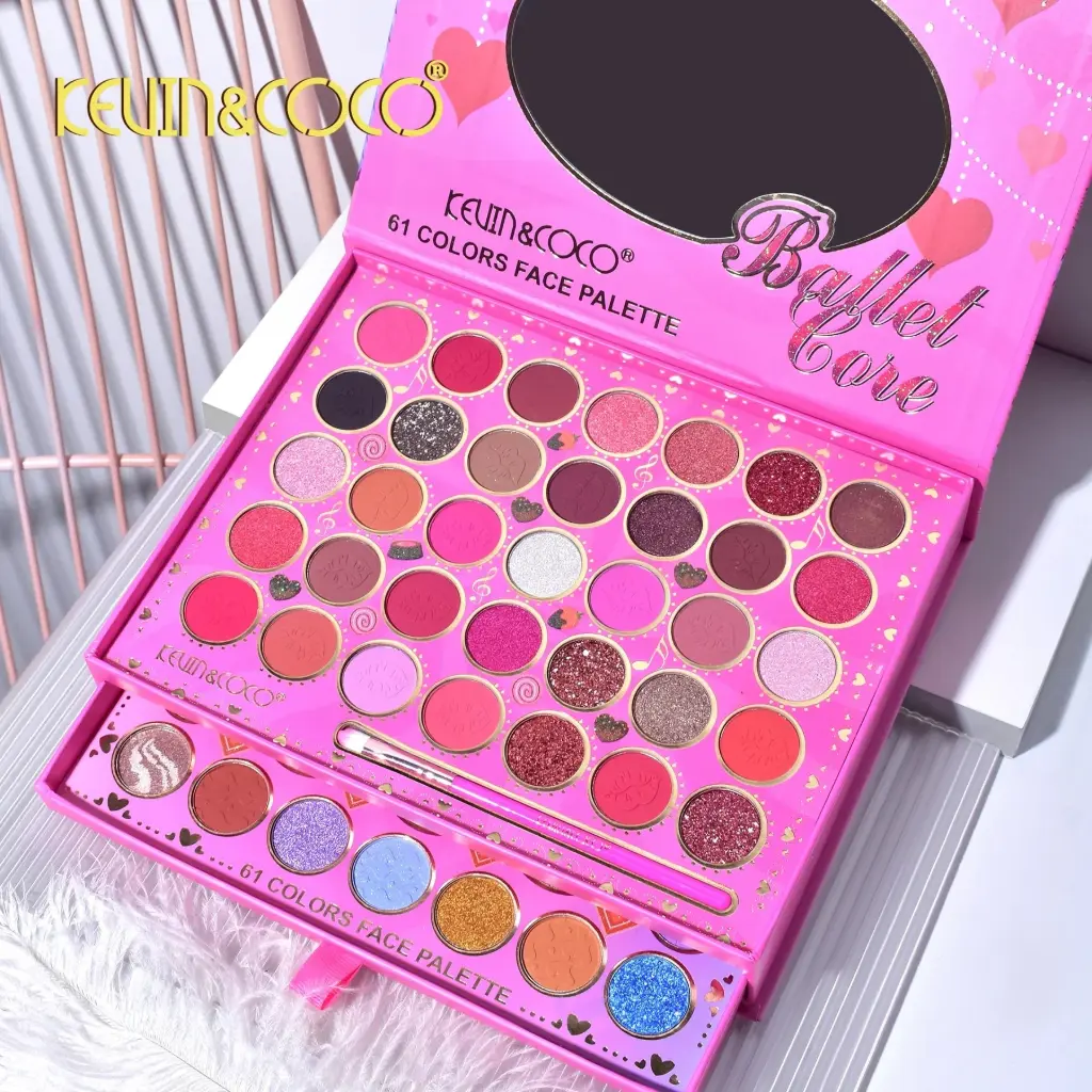 KEVIN & COCO FACE PALETTE 61 COLORS