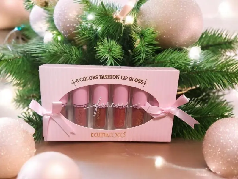KEVIN Y COCO SET 6 COLORS FASHION LIP GLOSS
