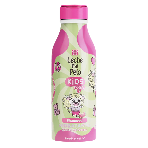 LECHE PAL PELO KIDS RIZOS SHAMPOO HIDRATANTE 440 ML