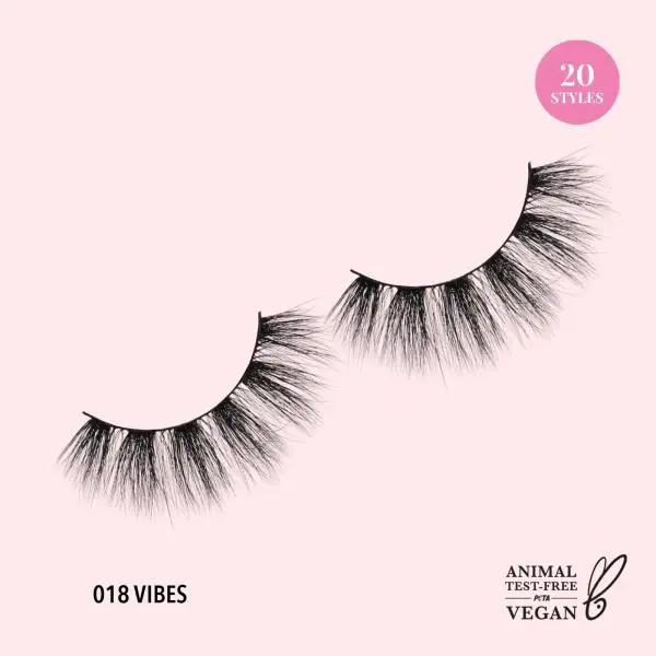 MOIRA 3D Effect Bionic Vegan Faux Mink (018, Vibes)