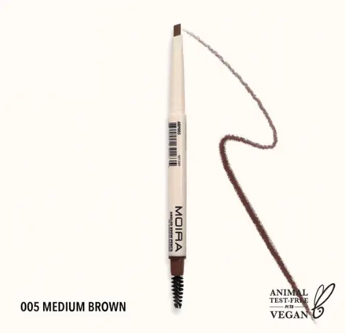 MOIRA ANGLED BROWN PENCIL MEDIUM BROWN 05