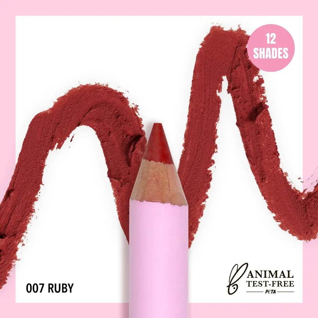 MOIRA FLIRTY LIP PENCIL 007 RUBY