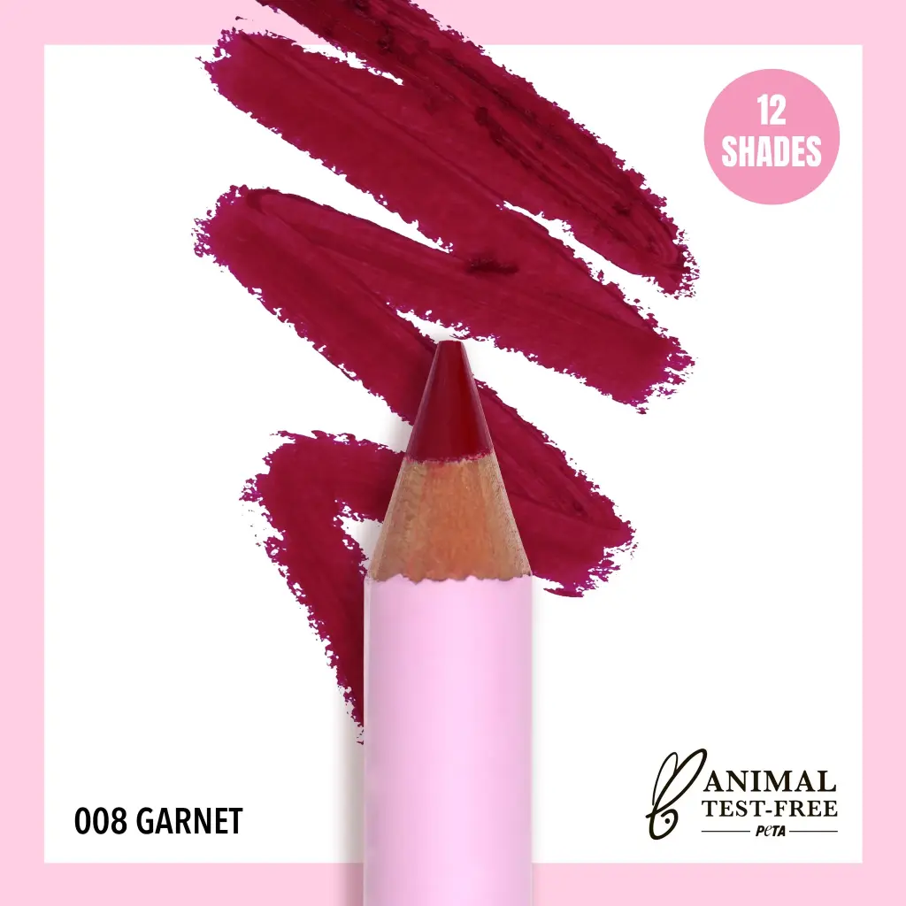 MOIRA FLIRTY LIP PENCIL 008 GARNET