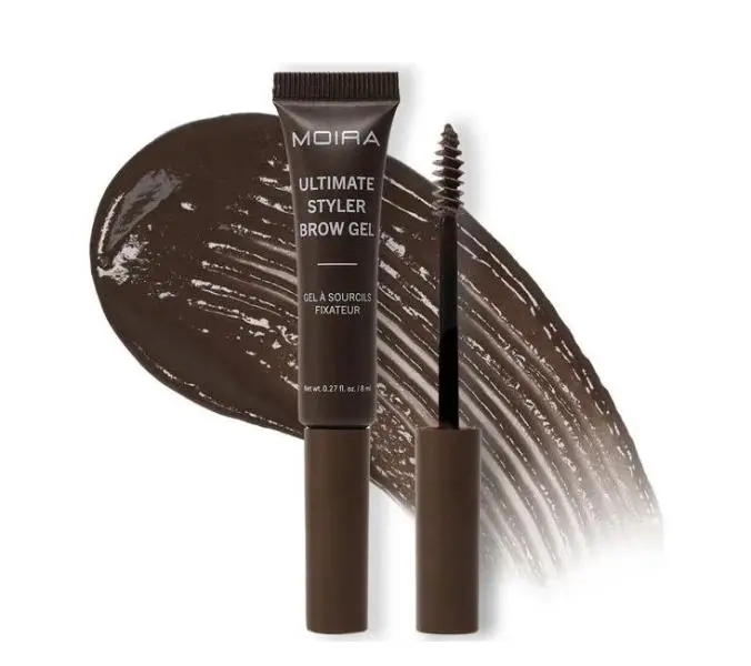 MOIRA ULTIMATE STYLER BROW GEL 004 DARK BROWN