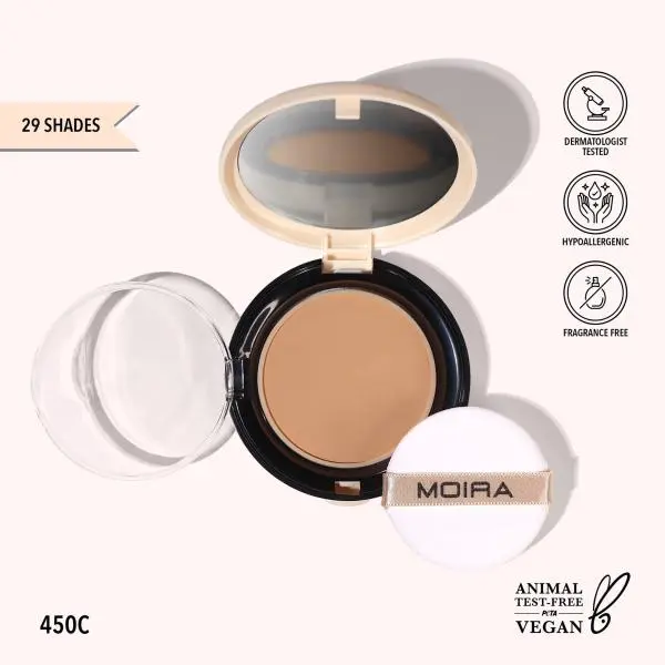 Moira Complete Wear? Powder Foundation (450C)