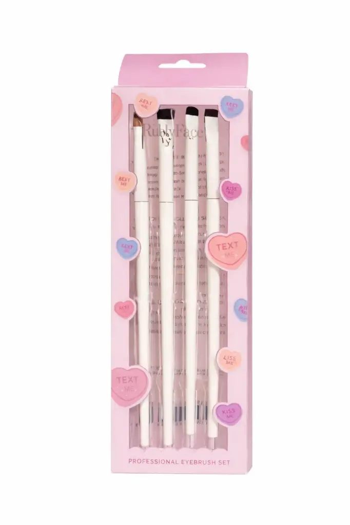 RUBY FACE EYE BRUSH SET 4PCS (25EYE04)