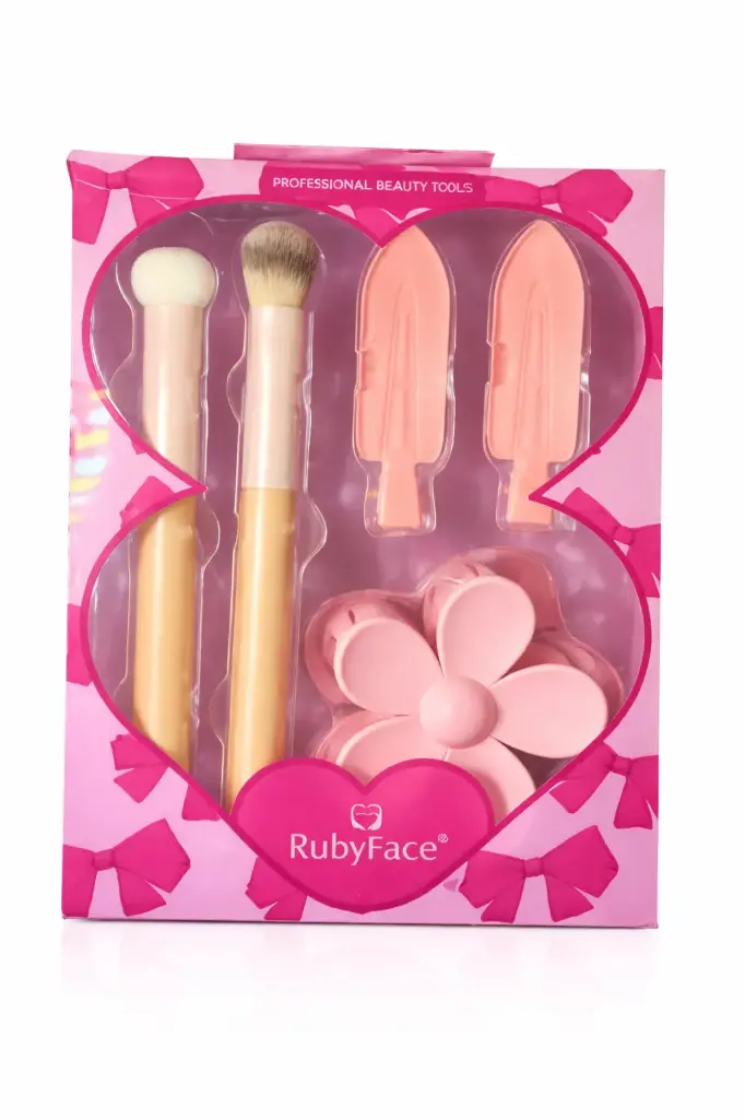 RUBY FACE SET HERRAMIENTA PARA MAQUILLAJE 5PCS