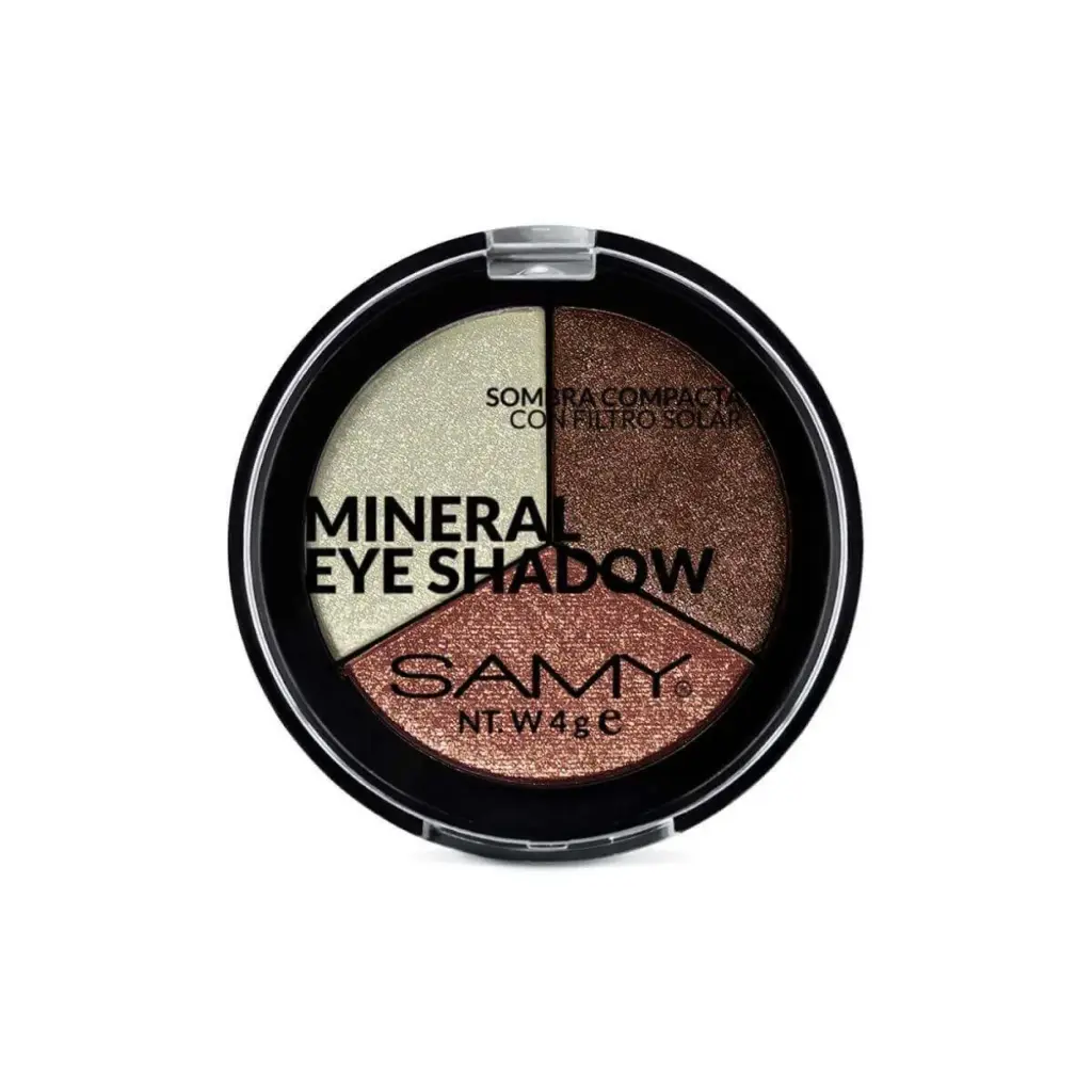 SOMBRA COMPACTA TRÖO SAMY # 10. CARAMELO CHIC - CHIC CARAMEL